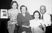 Webber Family at 2300 Belleview in 1945