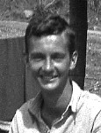PFC Bob Webber near Pikit, Mindanao, on 31 May 1945
