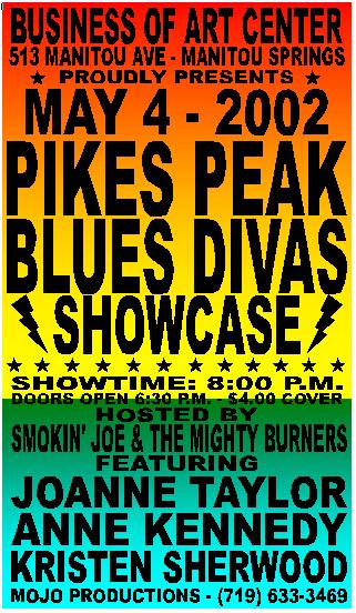 Blues Divas Showcase Poster