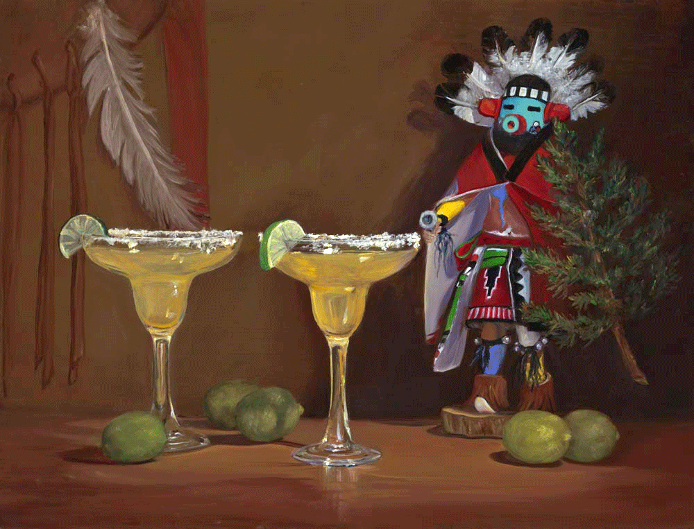 Bountiful Harvest, oil on canvas