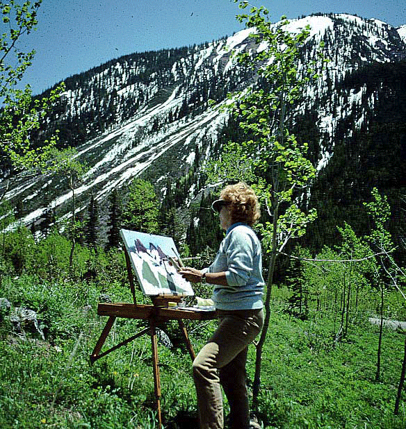 Painting On Location: Maroon Bells, CO