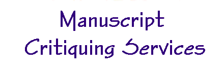 Manuscript Critiquing Services