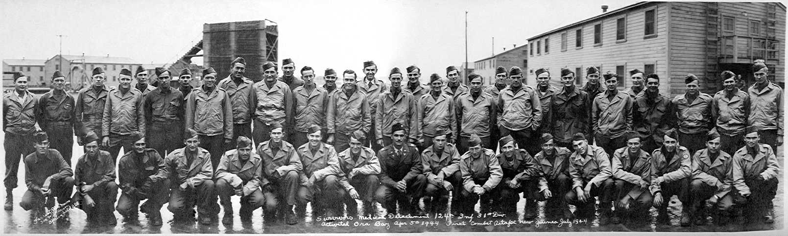 124th Inf Regt Surviving Medics, 1945