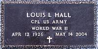 Lou Hall's Grave