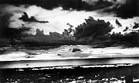 Macajalar Bay at sunset, low tide, 1946