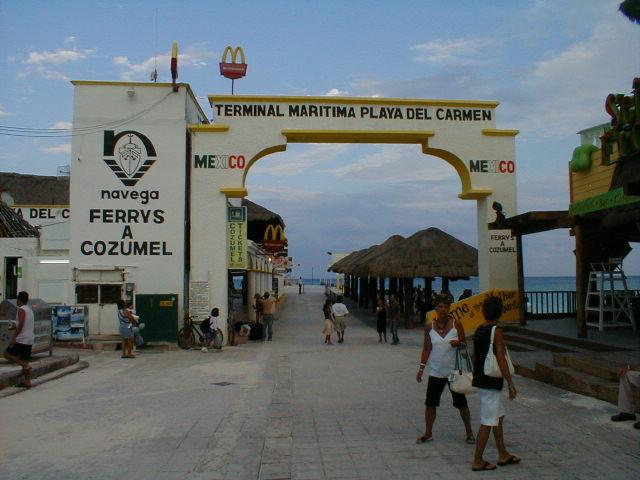 bus from cancun airport to cozumel ferry