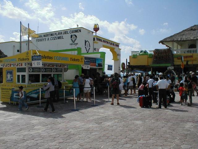 bus from cancun airport to cozumel ferry